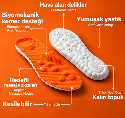 Healers Masaj Etkili Ortopedik Tabanlık